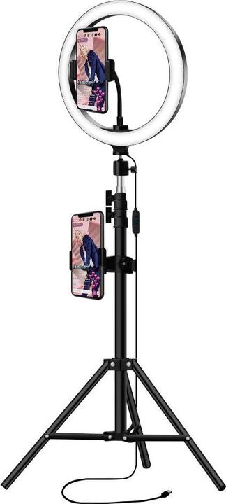 Produktbild JTI Northio, Ringlicht (26 cm) - verstellbares Stativ (Ringleuchte)