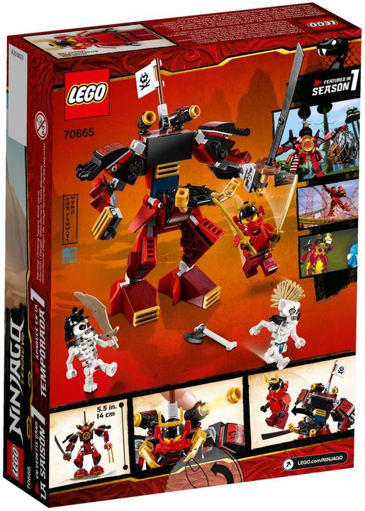 Actual product image LEGO Samurai Robot (70665, LEGO Ninjago)