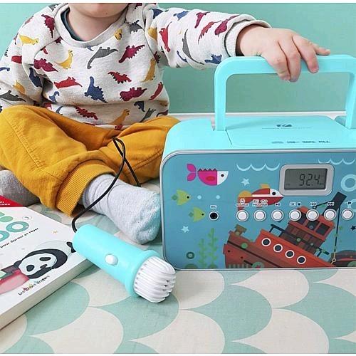 Immagine prodotto Muse M29KB Lettore CD per bambini CD, FM, USB Con microfono (FM, MW, PLL)