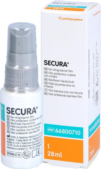 Actual product image Secura Skin protection spray (1 x)