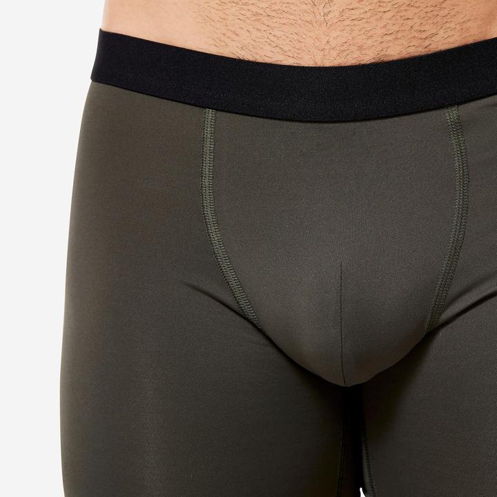 Image du produit Decathlon Fonctionnel boxer homme respirant pack de 3 - marine/bleu/kaki (XL, Lot de 3)