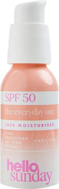 Hello sunday the everyday one Face moisturiser SPF 50 (50 ml, Tagescreme, SPF 50)