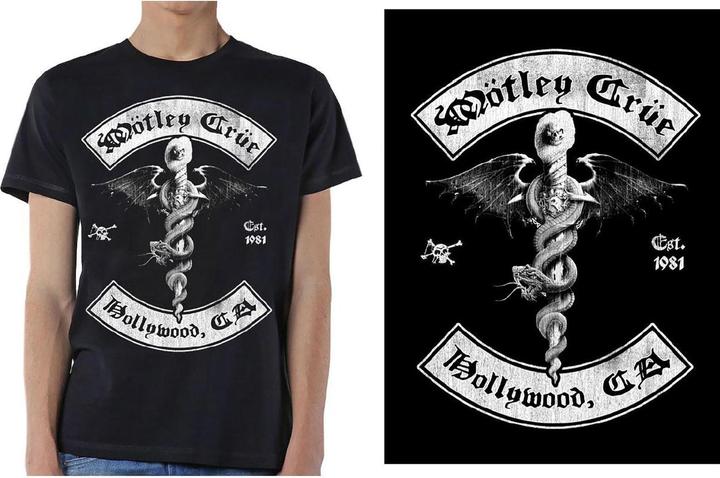 Motley Crue Feelgood Hollywood Revision TShirt