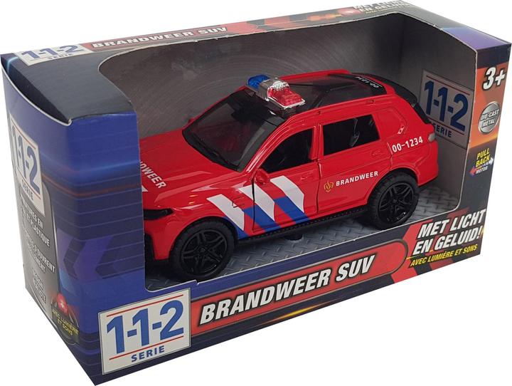 Produktbild Van der Meulen 112 Feuerwehrauto SUV 1:36 Mit Licht+Sound