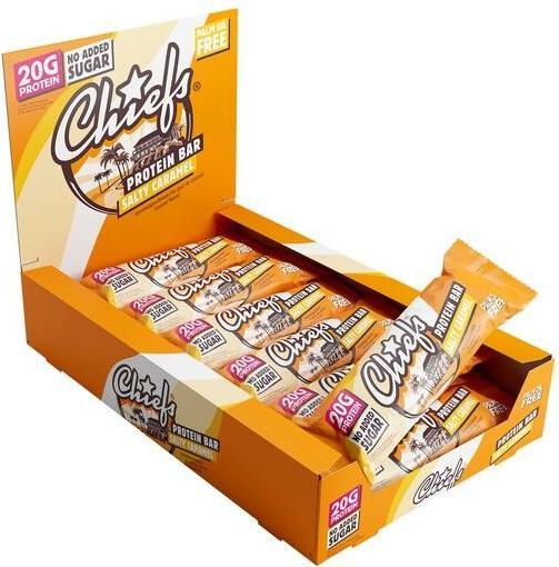Image du produit Chiefs Protein Bar (Caramel, 1 pcs, 55 g)