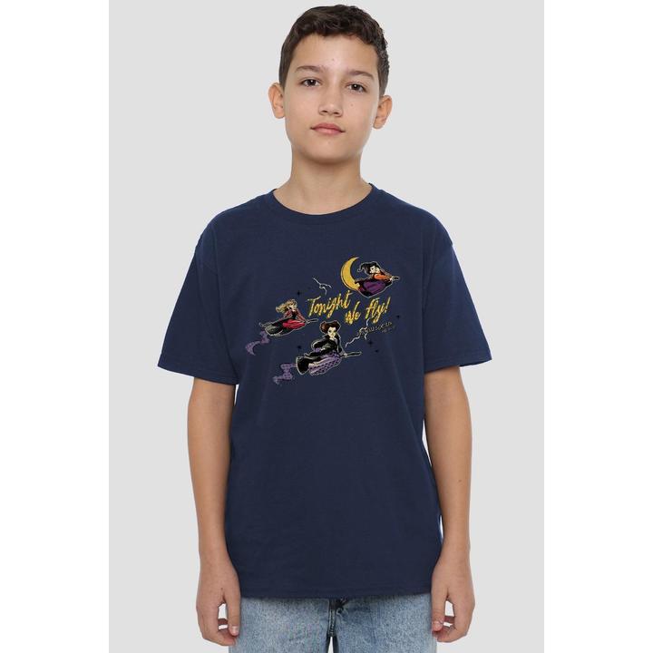 Actual product image Universal Textiles Childrens/Kids Tonight We Fly Sanderson Sisters T-Shirt (140)
