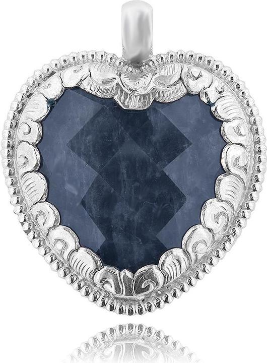 Leyda Anhänger Herz Vintage (Silber 925)