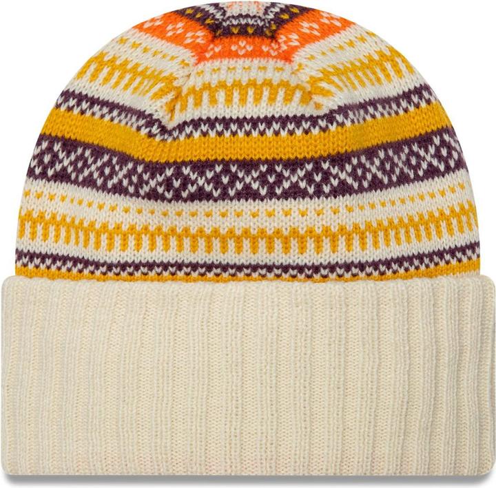 Actual product image New Era Ladies winter hat Fair Isle Cream / Multi