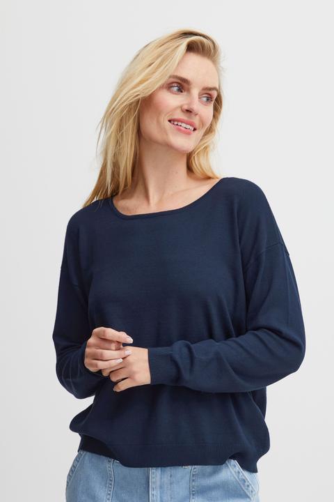 Image du produit Pulz Jeans PZSARA ONeck Box Pullover - 50206085 (L)