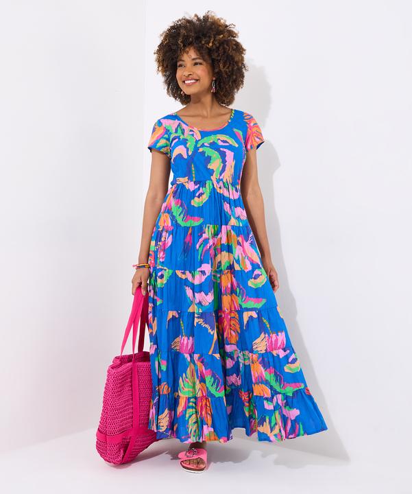 Produktbild Joe Browns Tropical Print Crinkle Cotton Dress (16)
