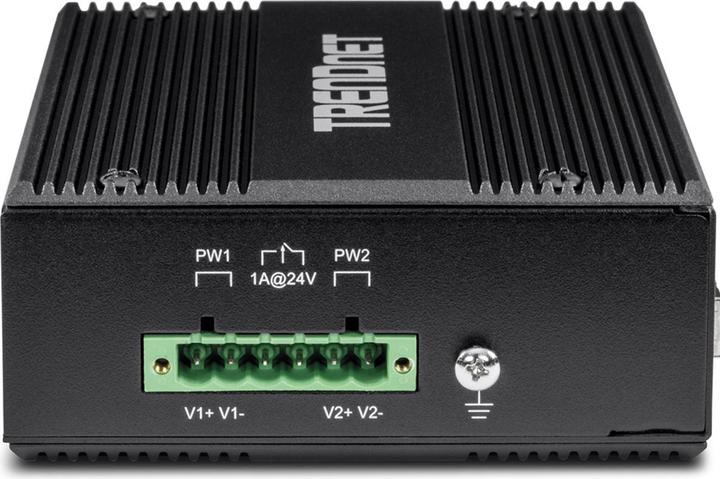 Actual product image Trendnet Industrial Switch 4 Port Gbit Unman. L2 PoE+ (6 Ports)