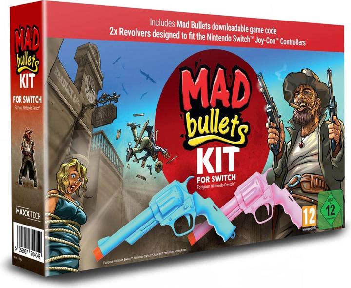 Maxx Tech Mad Bullets Kit (incl. game code in box) (Switch)