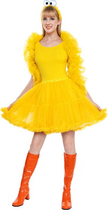 Actual product image Maskworld Die Sesamstrasse Bibo Tutu - Kostüm für Fasching (One size)