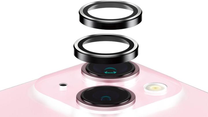 Immagine prodotto PanzerGlass Protezione lente fotocamera Hoops (1 Pezzo/i, Apple iPhone 15)