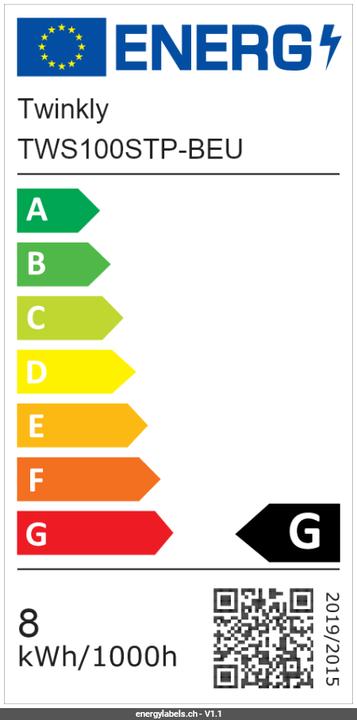 Energie-Label Twinkly Strings (8 m)