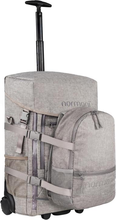 Produktbild Normani Reisetasche mit Rucksack (5 l, Handgepäck (bis 50l))