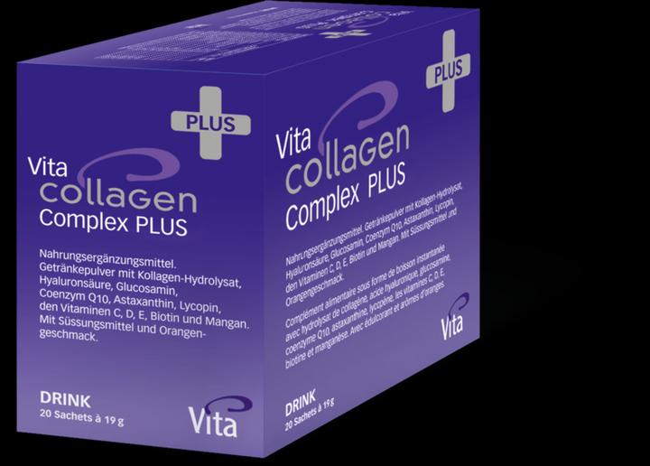 Produktbild Vita Collagen Complex Plus (20 Stück, Sachet, 500 g)