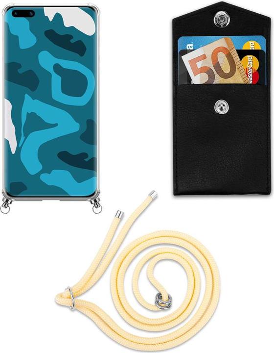 Produktbild Cadorabo TPU Handy Kette SILBER Cover