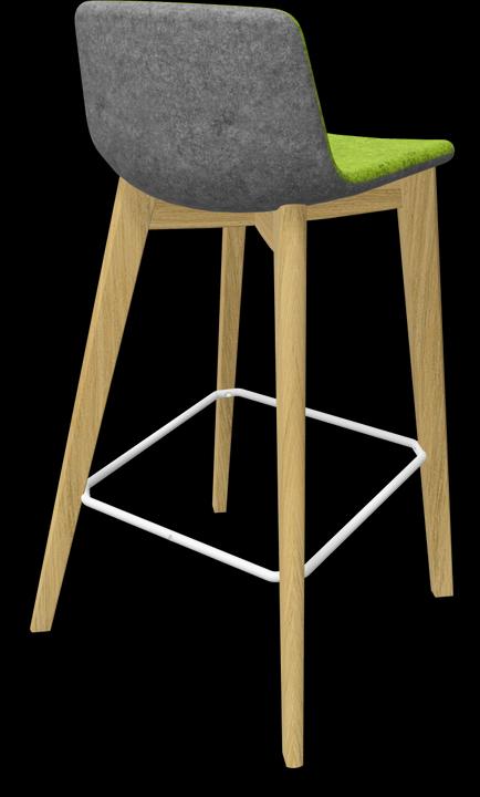Immagine prodotto Narbutas Sgabello da bar Twist & Sit