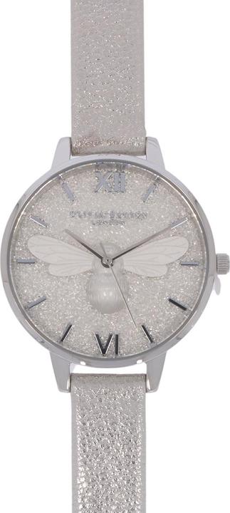 Olivia Burton Ladies Watch Glitter Dial Bee OB16FB20 (Analogue wristwatch, 34 mm)