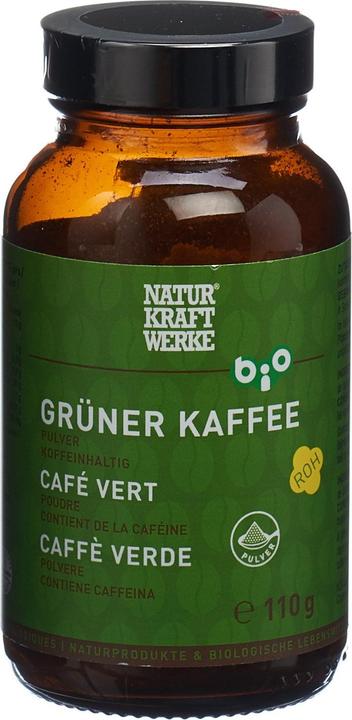 Produktbild NaturKraftWerke Grüner Kaffee Pulver Bio/kbA Plv (1 Stück, Pulver, 110 g)