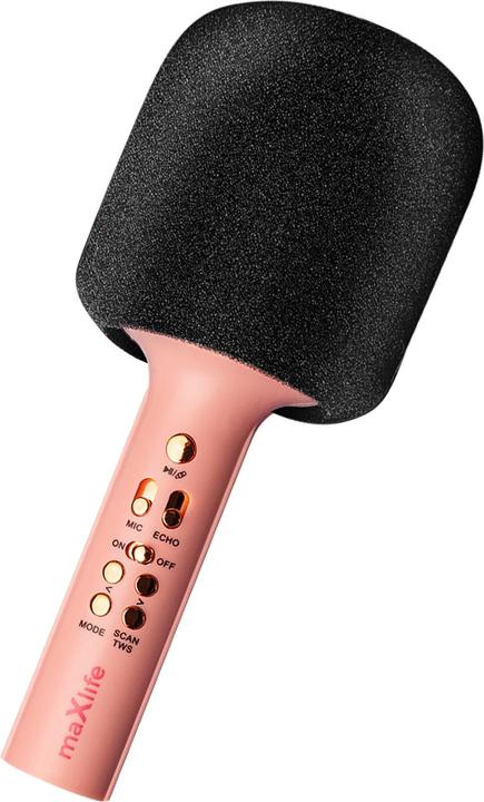 Image du produit Maxlife Microphone Bluetooth avec haut-parleur MXBM-600 rose
