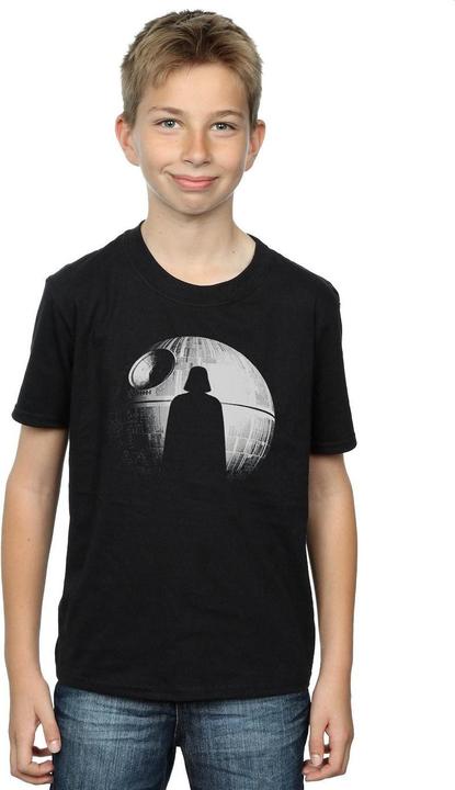 Produktbild Star Wars Rogue One Death Star Vader Silhouette TShirt Jungen (152, 158)