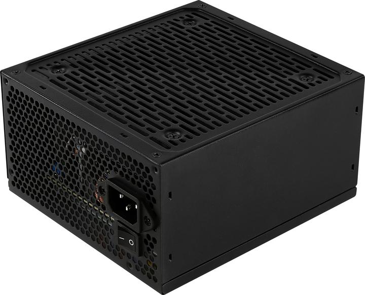Actual product image AeroCool LUX1000 PC Power Supply 1000W 80 Plus Gold 90% Efficiency Juodas (1000 W)