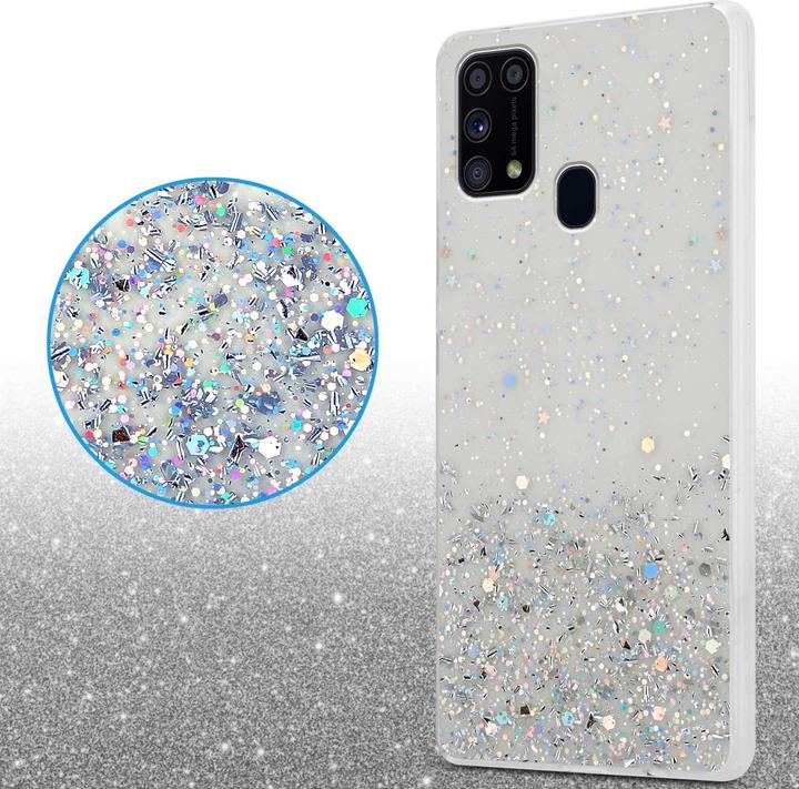 Immagine prodotto Cadorabo Cover in TPU con brillantini per Samsung Galaxy M31 (Samsung Galaxy M31)
