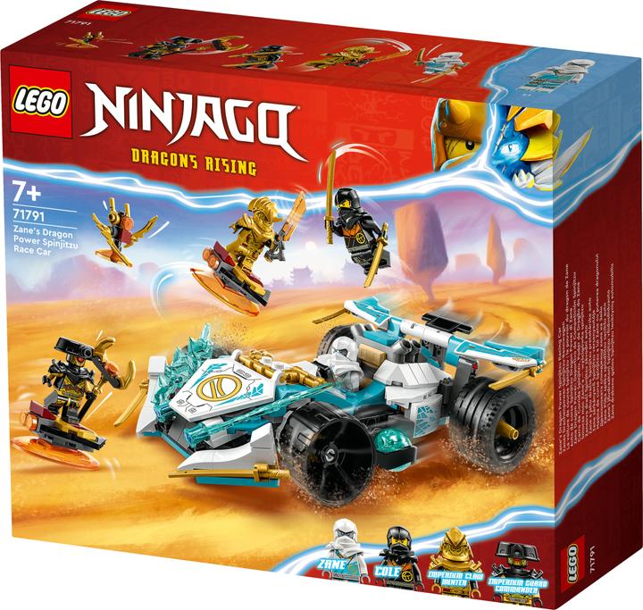 Image du produit LEGO La voiture de course Spinjitzu de Zane Dragonpower (71791, LEGO Ninjago)