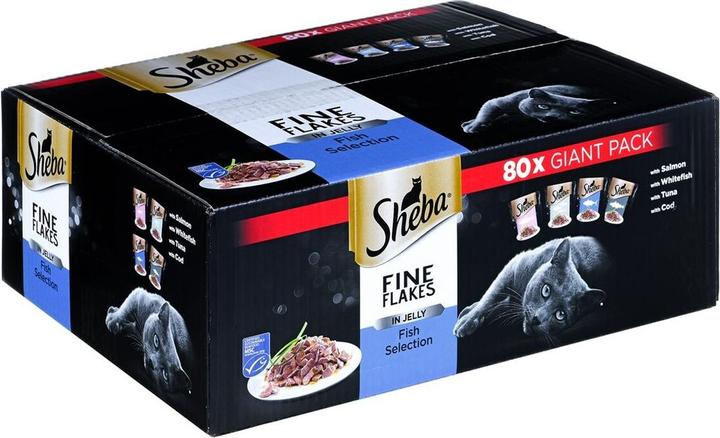 Actual product image Sheba Fine Flakes (Adult, 80 pcs., 6800 g)
