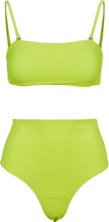 Urban Classics Ladies High Waist Bandeau Bikini (XS)