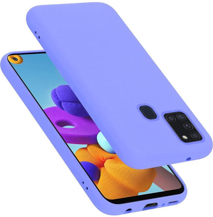 Immagine prodotto Cadorabo Copertura della cassa del silicone liquido TPU (Samsung Galaxy A21s)