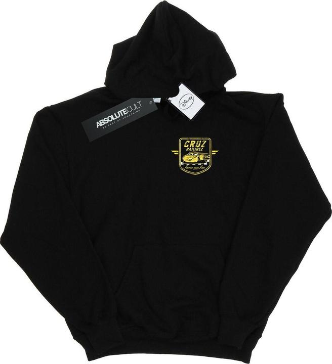 Immagine prodotto Disney Cars Cruz Ramirez Faux Pocket Logo Felpa con Cappuccio Uomo (S)