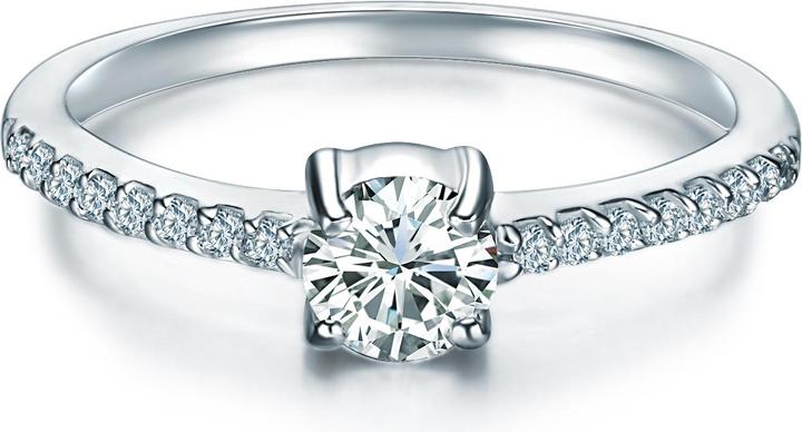 Trilani Damen Sterling Silber Zirkonia silber - 4206