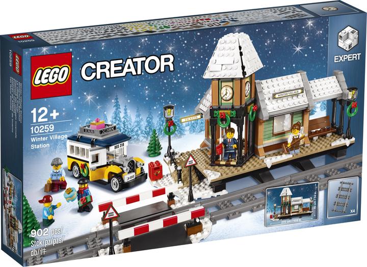 Produktbild LEGO Winterlicher Bahnhof (10259, LEGO Creator Expert)