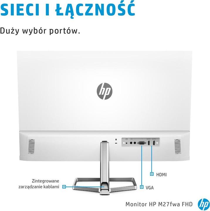 Actual product image HP M27fwa (1920 x 1080 pixels, 27")