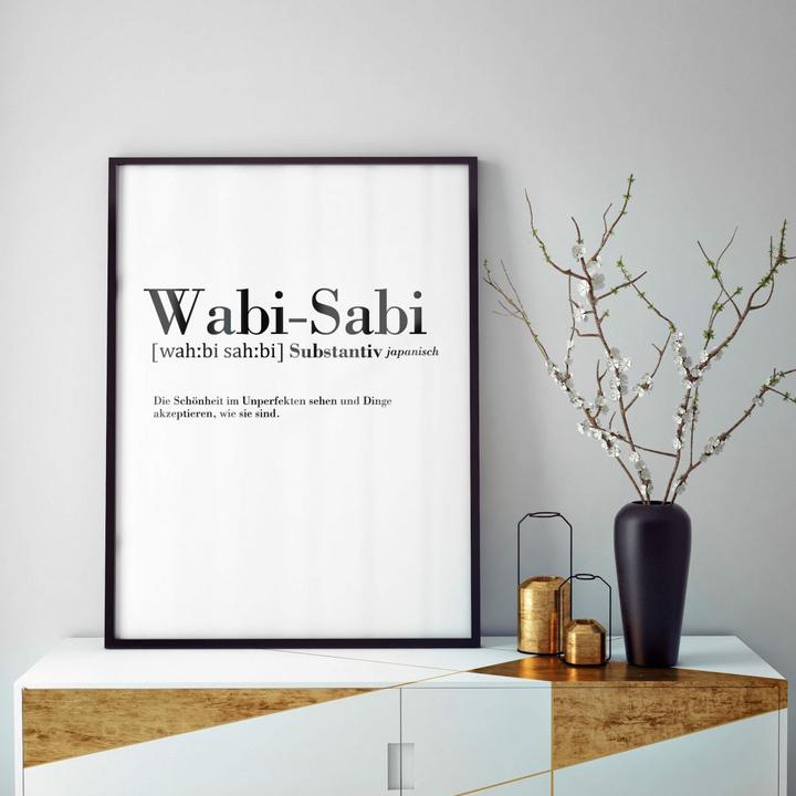 Produktbild Trenddeko Grammatik Wabi Sabi (50 x 60 cm)