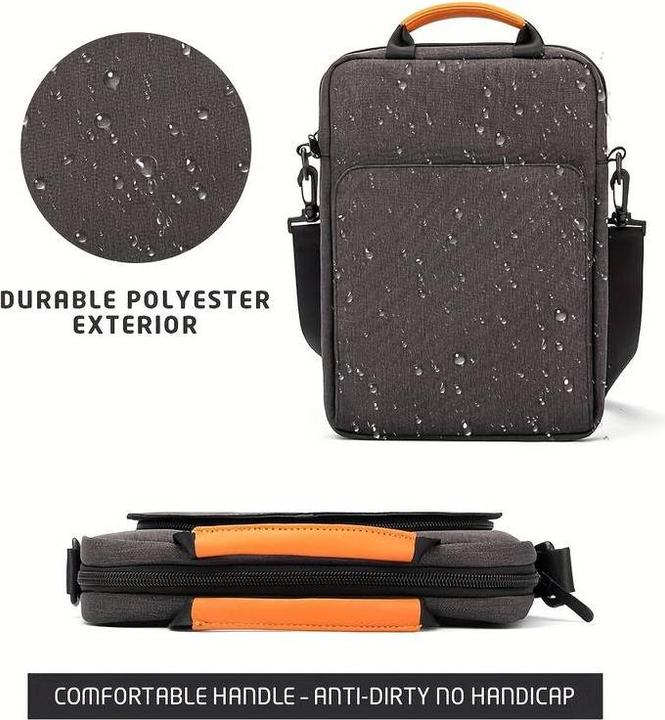 Actual product image PhoneLook Sac à bandoulière sac à main portable imperméable pour iPad + Laptop + MaxBook 13 pouces (13.30")