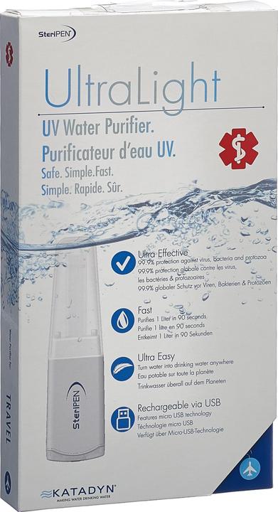 Produktbild Steri Pen UltraLight Traveller UV Wasserentkeimer