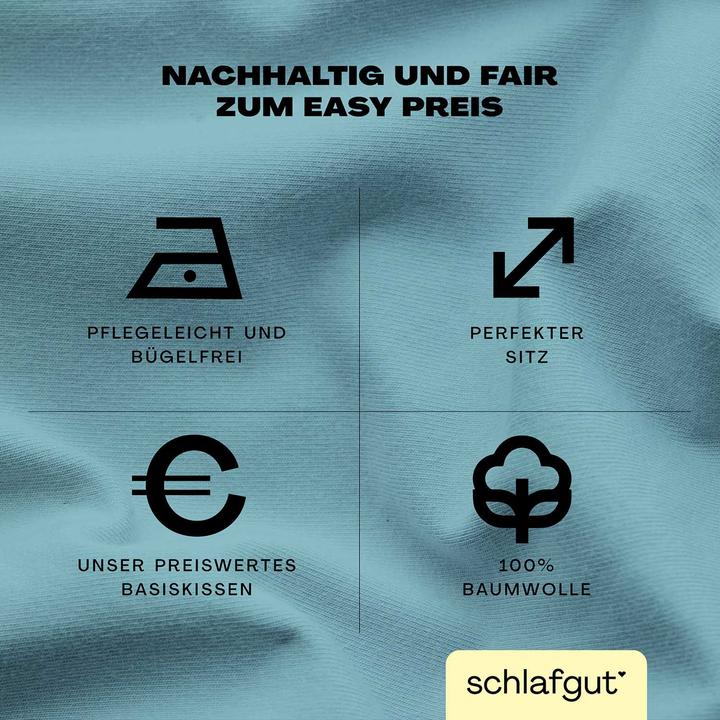 Produktbild schlafgut Easy Jersey (Duvetbezug, 40 x 40 cm)