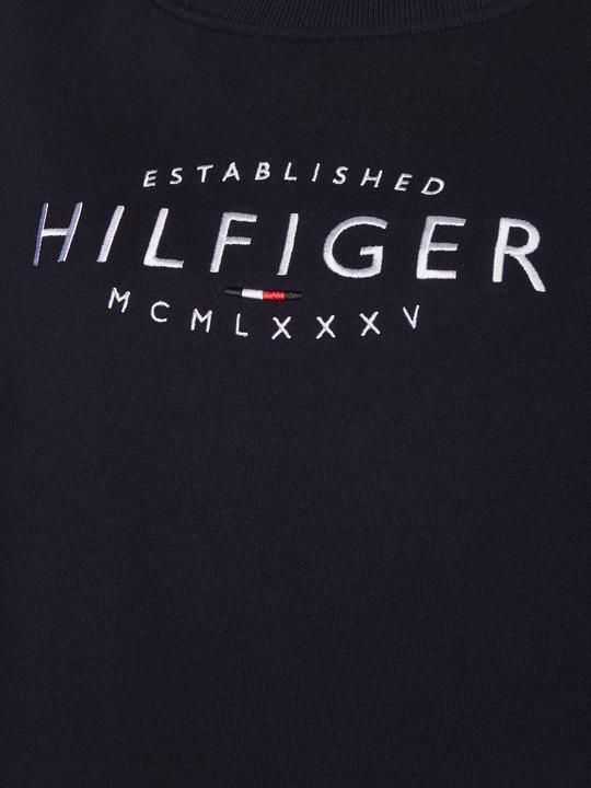 Actual product image Tommy Hilfiger Ladies O-nk Sweatshirt by Reg Sweater, Desert Sky, S (S)