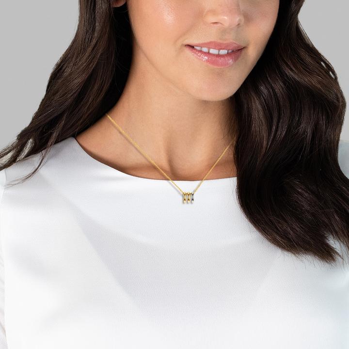 Produktbild Glanzstücke München Kette Sterling Silber bi-Color - 26909 (Sterling Silber, 40 - 45 cm)