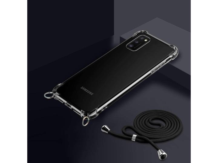 Actual product image Screenguard Samsung Galaxy A41 Loopster Necklace Cover