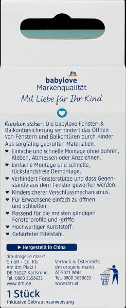 Produktbild dm babylove Fenster- und Balkontürsicherung