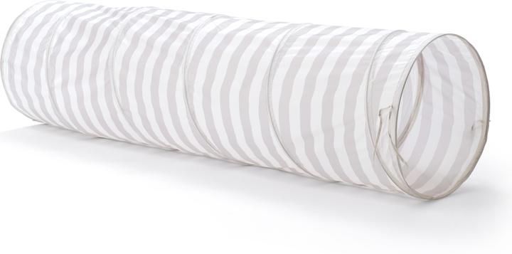 Produktbild Kids Concept Spieltunnel Streifen grau