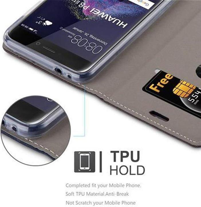 Productafbeelding Cadorabo Boek Jeans Optiek Cover (Huawei P8 Lite (2017))