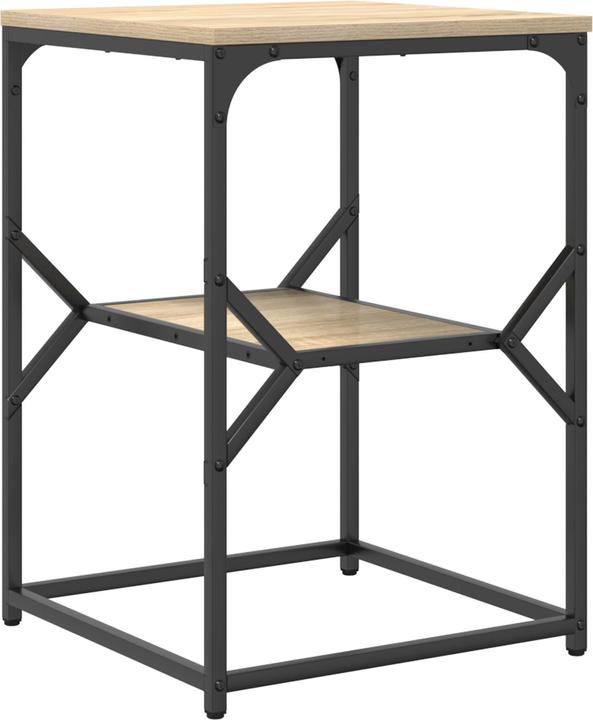Produktbild VidaXL Beistelltisch Sonoma Eiche 41x40x60 cm aus Holzwerkstoff (41 x 40 x 60 cm)