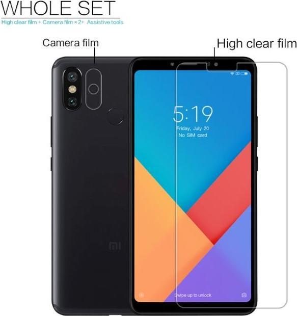 Actual product image Nillkin Super Clear Series Protective Film (1 Piece, Mi Max 3)