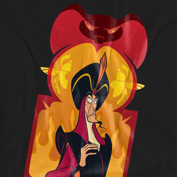 Actual product image Aladdin Unisex Adult The Evil Sorcerer Jafar T-Shirt (XL)